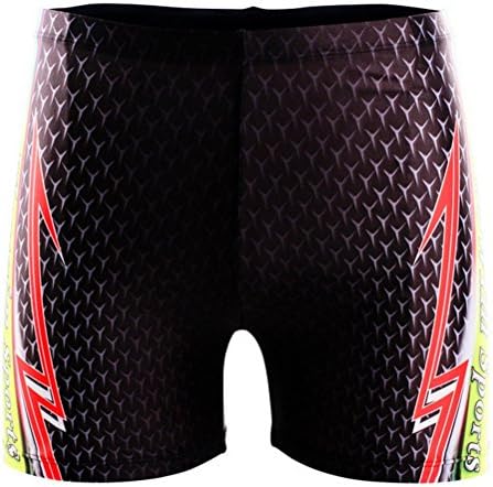 SuperMai Men's Black Long Swim Tights UV Sun Protective Swimming Pants