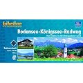 Bikeline: Bodensee-K�nigssee-Radweg. Von Lindau ins Berchtesgadener Land, wetterfest/rei�fest