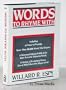 Words to Rhyme With: For Poets and Song Writers