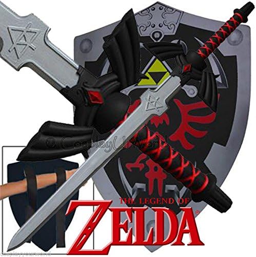 Dark Link Shadow Legends of Zelda Foam Shield Sword Set