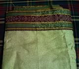 CROSCILL TOWNHOUSE QUEEN FLAT SHEET NEW