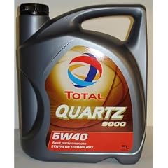 TOTAL quartz 9000 SAE 5W-40 Motor�l im 5 ltr. Kanister