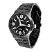 Geneva Platinum Men's Round Face Link Watch