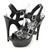 Anne Michelle Marianne17 Heels Black