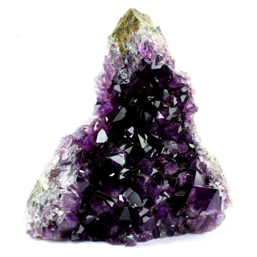 Crystal Allies TM Specimens: Natural Amethyst Quartz Crystal Cluster from Uruguay - 1lb to 2lbs