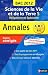 Sciences de la Vie et de la Terre S : Sujets corrig�s