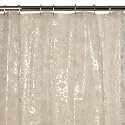 Maytex Ice Circles PEVA Shower Curtain, Clear
