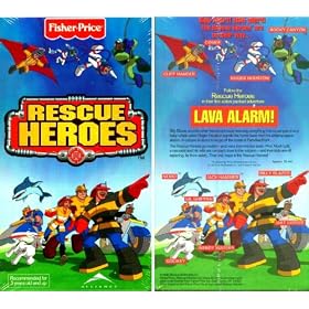 Rescue Heroes #1: Lava Alarm