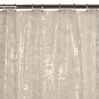 Maytex Ice Circles PEVA Shower Curtain, Clear