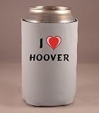 Custom Beverage Can / Bottle Cover (Coolie) with I Love Hoover