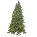 Barcana 4-Foot 100 Clear Christmas Light Ready Trim Corner Right Side Up Christmas Tree