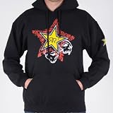 Rockstar Energy Skull Hoodie Sweater Black
