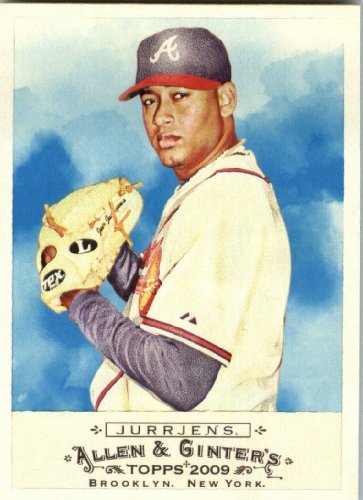 2009 Topps Allen & Ginter Baseball Card #271 Jair Jurrjens Atlanta Braves - MINT Condition - Shipped In Protective ScrewDown Display Case!