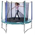 Duplay top UK brand 10ft Trampoline with Safety Net Enclosure made from ultra high quality weather resistant UV ray protected material - Fully TUV, CE and EN71 Safety Approved
