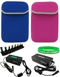 51m56vc%2BHQL. SL160  HP 2140 Mini Netbook 10.1 inch Reversible Neorpene Sleeve Case   Combo Universal Car and Wall Charger