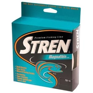 Stren 6 lb. Test Magnathin Premium Fishing Line - 750 yds.