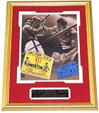 Ken Norton Autographed 11x14 Photo from fight with Muhammad Ali ~ Custom Framed