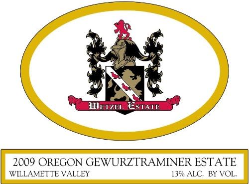 2009 Wetzel Estate Gewurztraminer 750 mL