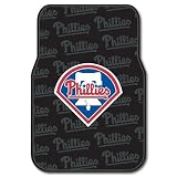 MLB Philadelphia Phillies Two-Pack Front Car Floor Mat