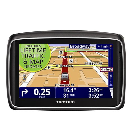 TomTom GO 740TM LIVE 4.3-Inch Bluetooth Portable GPS Navigator (Lifetime Traffic & Maps Edition)