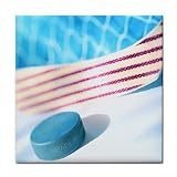 Hockey Sport Tile Trivet