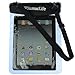 Black/Blue 10.1 inch Waterproof Tablet Pouch Dry Bag Case