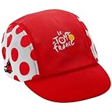 Headsweats Tour de France Performance Spincycle Hat, Red/White : image