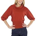 Mossimo&reg; Black: Cowl Neck Sweater - Ginger