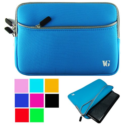 Durable Neoprene Protective Sleeve for Apple MacBook Pro MC700LL/A 133-Inch Laptop , Light Blue