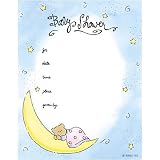 Sleeping Bear Baby Shower Invitations (8 count)