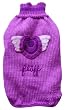 Winged Heart Rockabilly Dog Sweater M