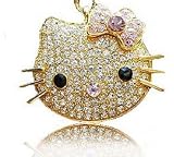 Lovely crystal hello kitty flash drive USB 2.0 4GB