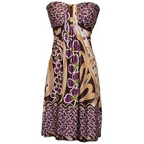 Venetian Stretch Metallic Strapless Holiday Party Cocktail Dress