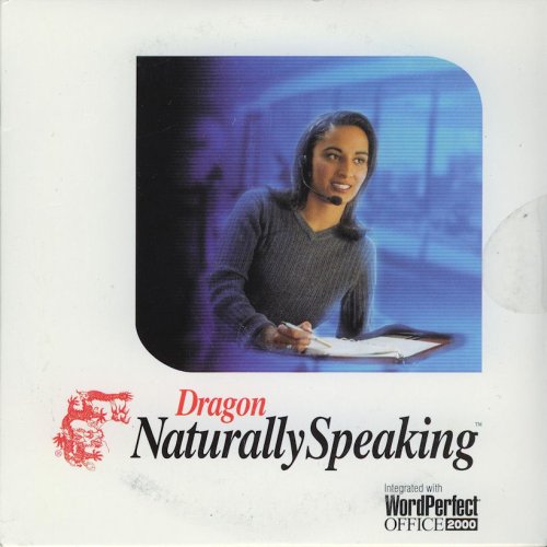 DRAGON NATURALLY SPEAKING INTEGRATED WITH WORDPERFECT OFFICE 2000 VOICE RECOGNITION PROFESSIONAL BUSINESS SOFTWARE