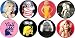 Set of 8 BLONDIE Band 1.25