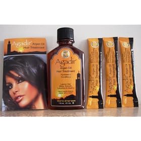 Agadir Hair Oil 4 oz Plus 3 Travel Tubes