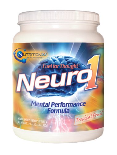 Best Price Nutrition 53 Neuro 1 Tropical Fruit, 32.8-OunceTub