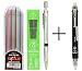 GREAT VALUE COMBO!!! Baile Multi-color Ball Point Pen + Mechanical Pencil with 12 Color Lead and 12 Pencil Leads RS.297.00