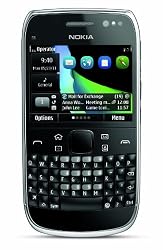 Nokia E6 Unlocked GSM Phone with Touchscreen, QWERTY Keyboard, Easy E-mail Setup, GPS Navigation, and 8 MP Camera--U.S. Version with Warranty (Black)