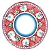 AMALFI-VIETRI: Salad plate [#PS/20F-CR]