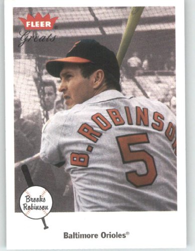 2002 Fleer Greats of the Game #18 Brooks Robinson - Baltimore Orioles (Baseball Cards)