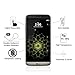 LG G5 Screen Protector Glass, amFilm Tempered Glass Screen Protector- Full Screen Coverage, Dot Matrix Bubble Free for LG G5 with Lifetime Replacement Warranty (1-Pack) [in Retail Packaging]