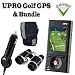 uPro Golf GPS by Callaway Golf With Car Charger, Case, and Bushnell Powerview 4x30 Litevision Binoculars