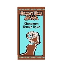 Brown Dog Java's Cinnamon Crumb Cake gourmet flavored coffee in a 12 oz bag