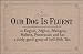 FUNNY DOORMAT - DOG FLUENT