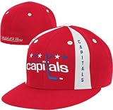 Washington Capitals Red M&N Panel Down Fitted Hat