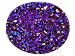 Jewelry : 12X10MM OVAL COLOR ENHANCED MAGENTA DRUSY QUARTZ