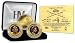 Los Angeles Lakers 2009 NBA Champions 24KT Gold 3 Coin Set-visli Cheap Deals