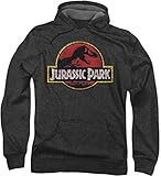 UPC 887806474484 product image for Jurassic Park - Mens Stone Logo Hoodie, Size: XX-Large, Color: Charcoal | upcitemdb.com