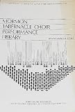 Abide with Me, Tis Eventide (Mormon Tabernacle Choir Performance Library) (Hymn - Anthem Series)